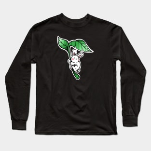 Bunny floating away Long Sleeve T-Shirt